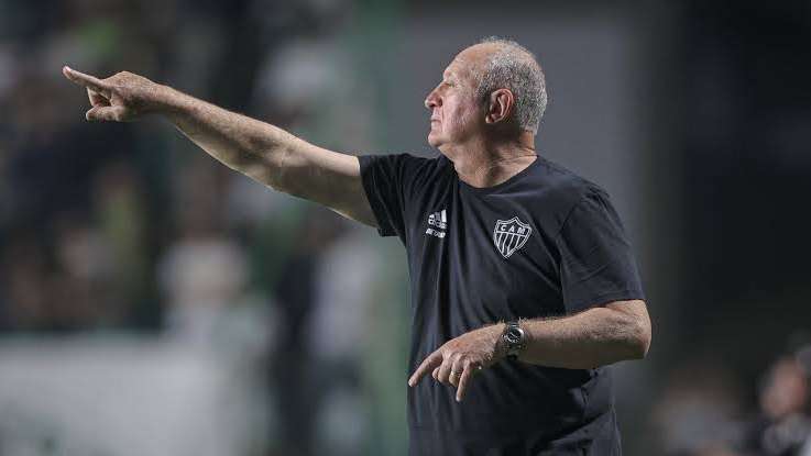Felipão rebate críticas após mais um jogo sem vitória pelo Atlético-MG  Lorena Bueri