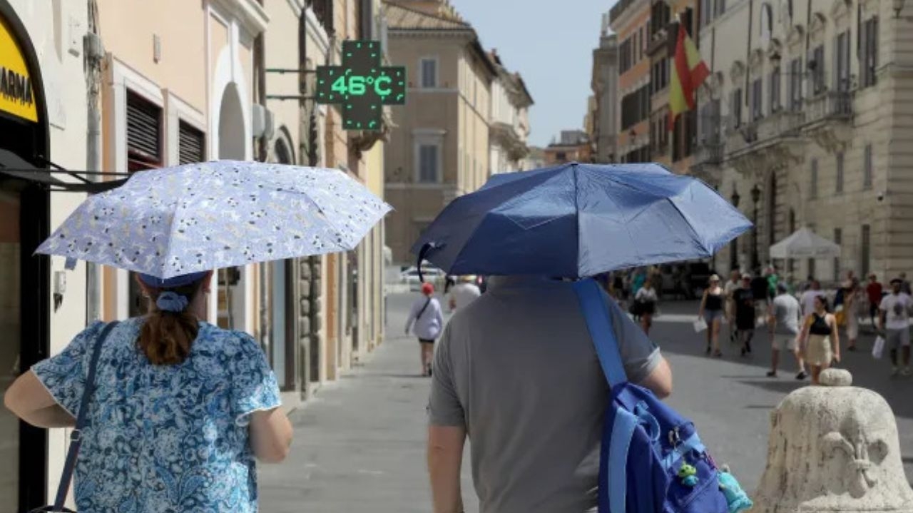 Calor extremo coloca Itália em alerta vermelho com temperaturas de 46ºC Lorena Bueri