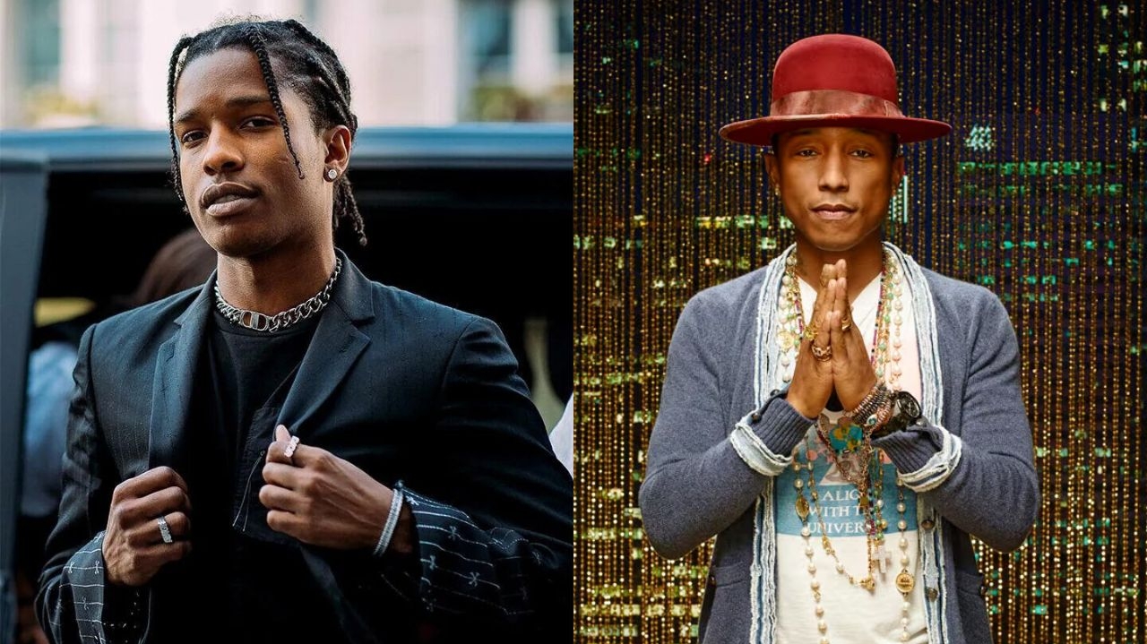 A$AP Rocky e Pharrell Williams lançam novo single 'RIOT (Rodwy Pipe'n)' Lorena Bueri