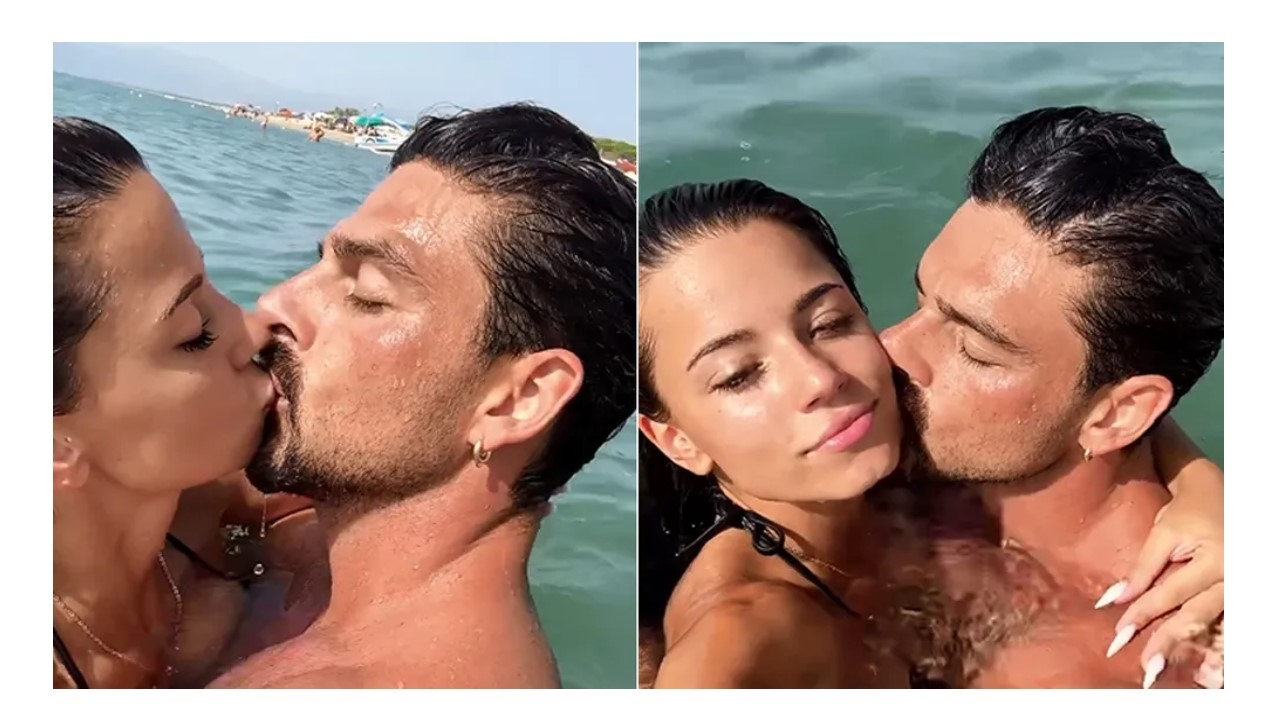 Michele Morrone, galã de '365 Dias', provoca fortes emoções  nas redes sociais em cenas quentes com a namorada Lorena Bueri