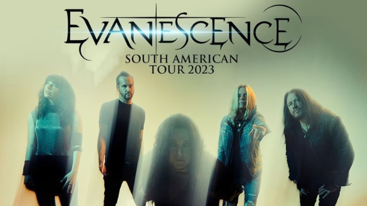 Evanescence anuncia mega turnê com shows em São Paulo e Belo Horizonte Lorena Bueri