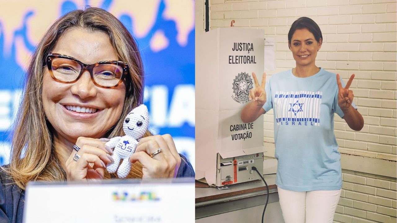 Janja e Michelle Bolsonaro podem atuar nas eleições de 2024 como cabos eleitorais Lorena Bueri