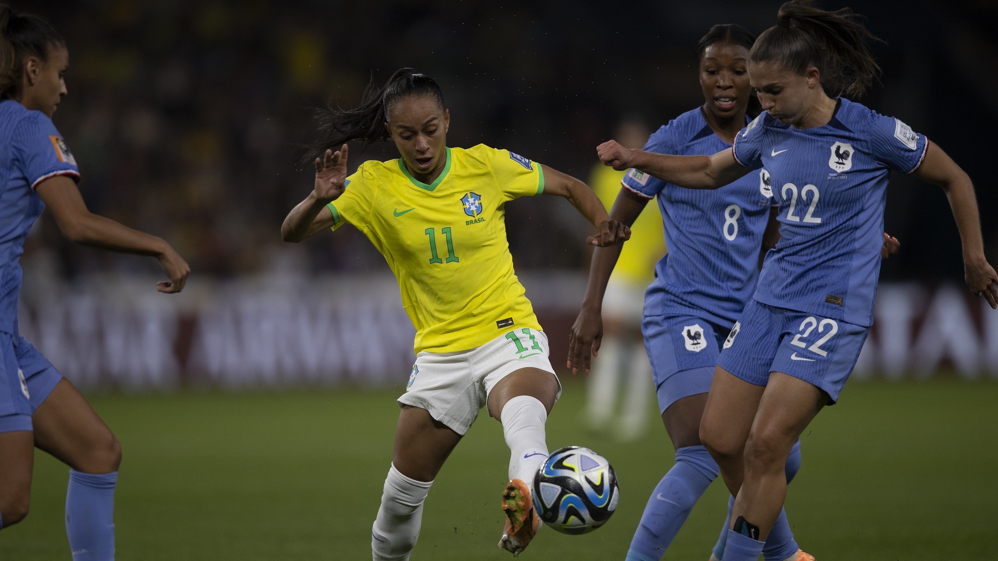Brasil perde para a França na Copa do Mundo Feminina Lorena Bueri