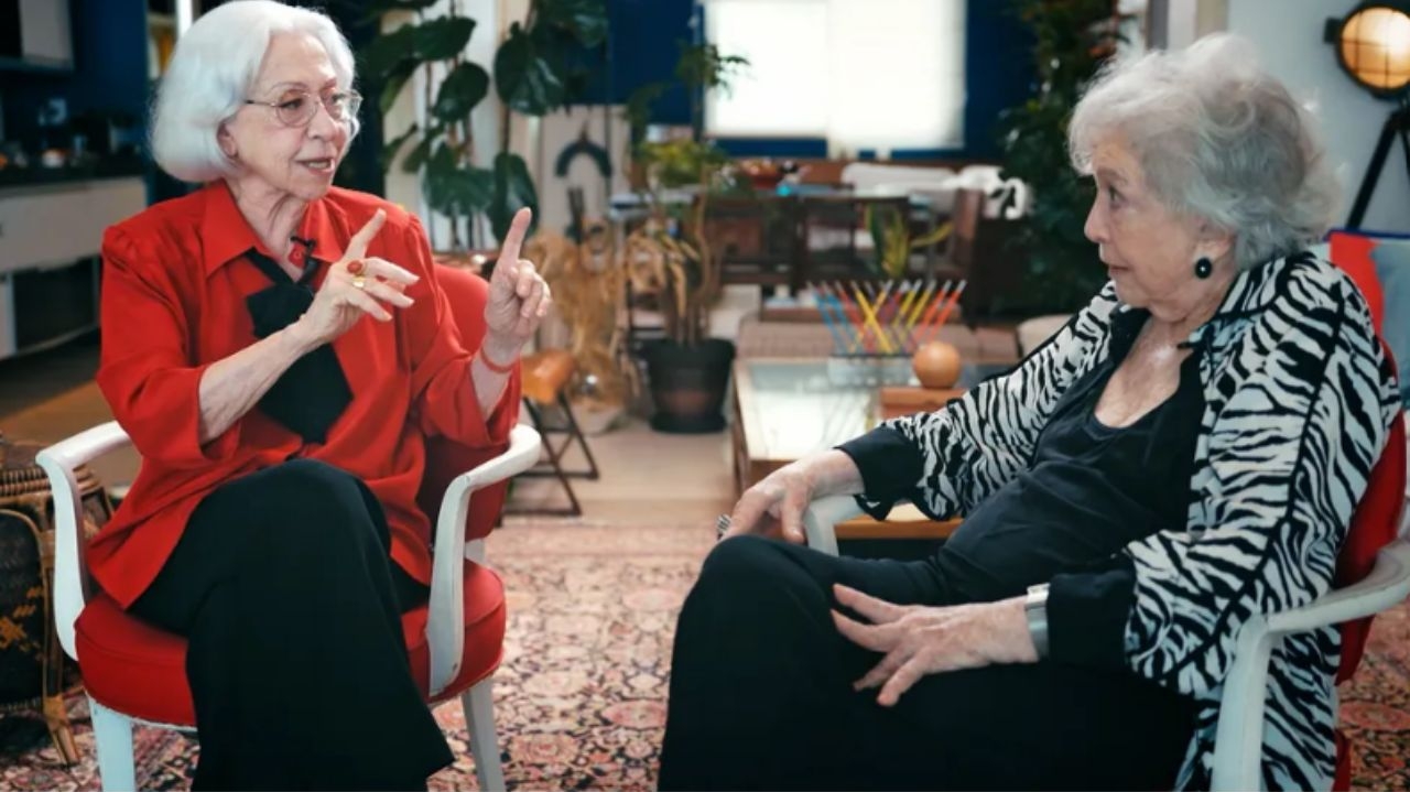 Fernanda Montenegro e Nathalia Timberg celebram 70 anos de amizade Lorena Bueri