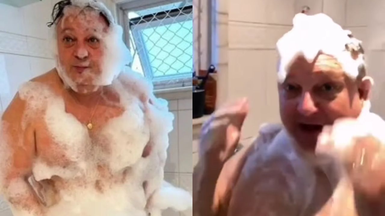 Após polêmica sobre higiene, Érick Jacquin posta vídeo no chuveiro Lorena Bueri