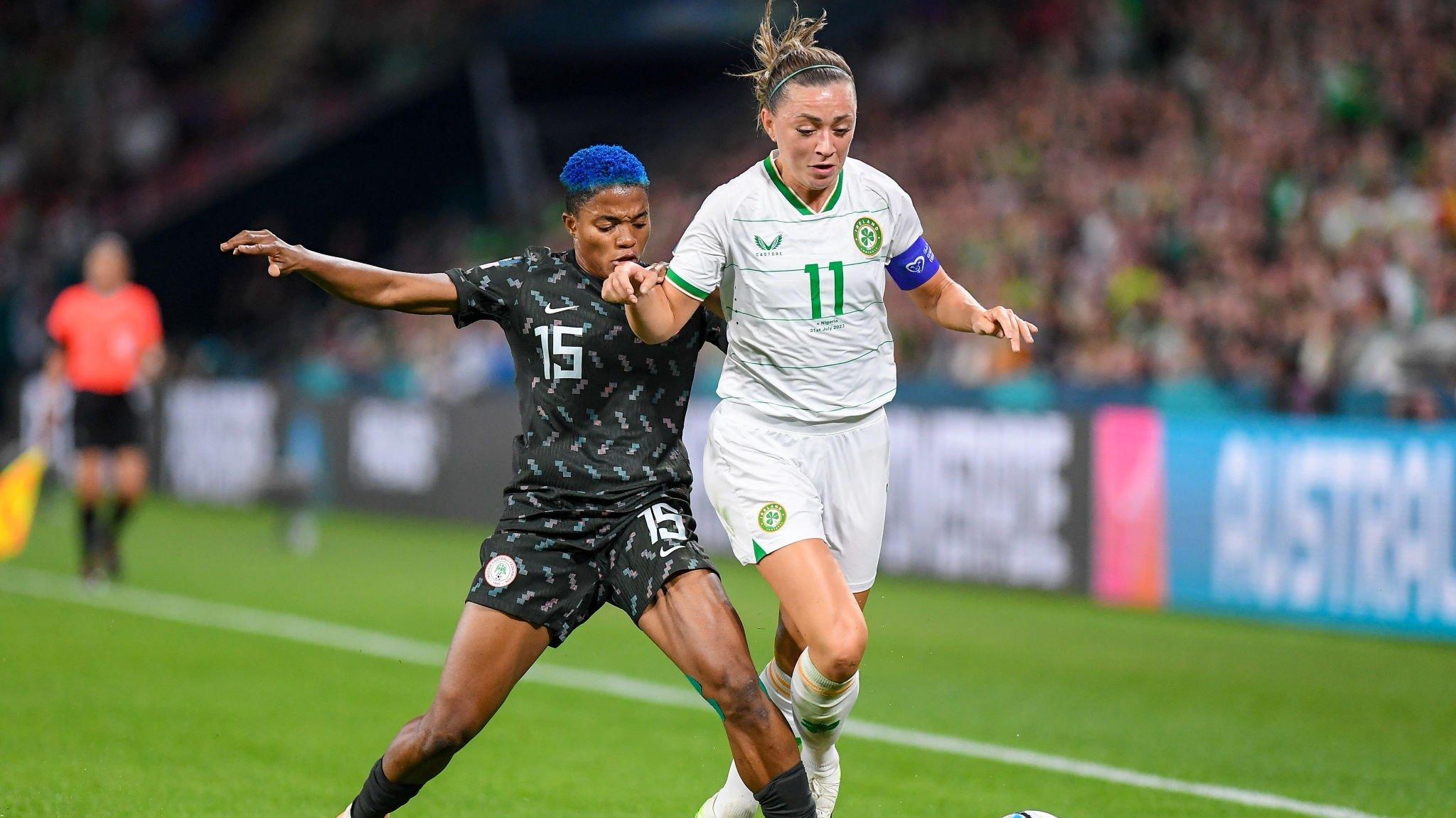 Nigéria empata sem gols com Irlanda e avança para as oitavas da Copa do Mundo Lorena Bueri