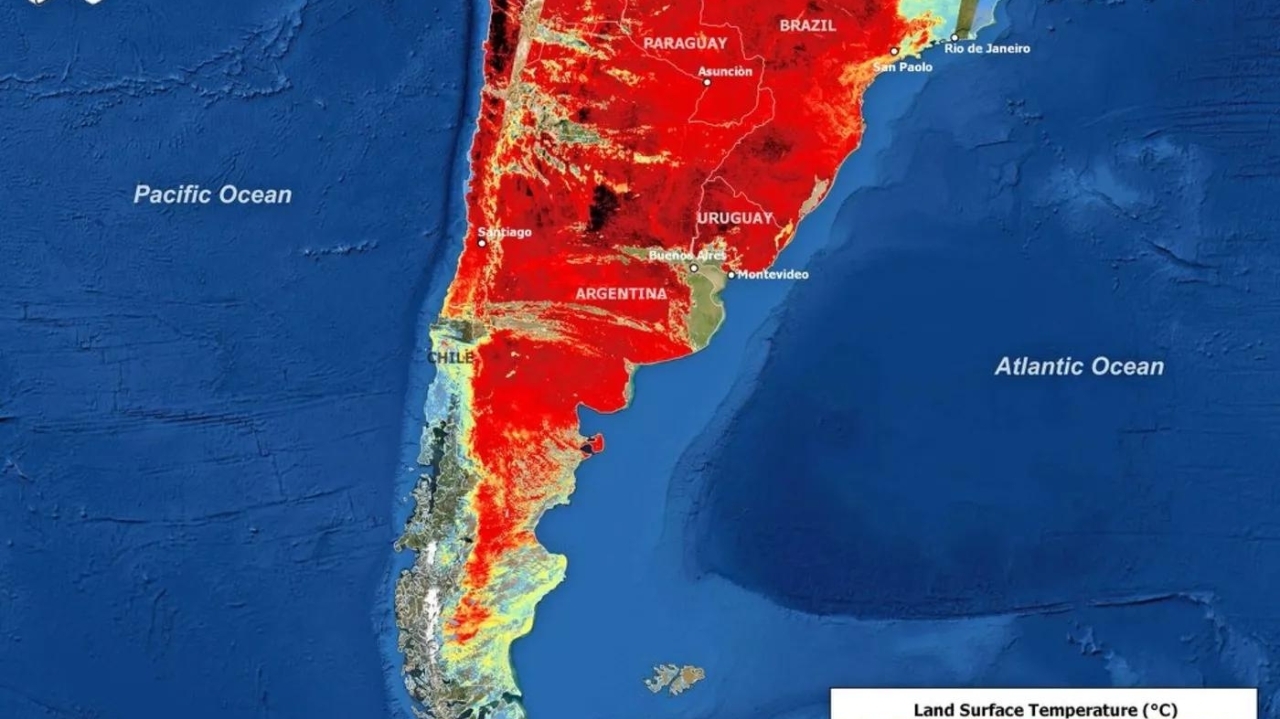 Chile enfrenta onda de calor histórica durante o inverno  Lorena Bueri