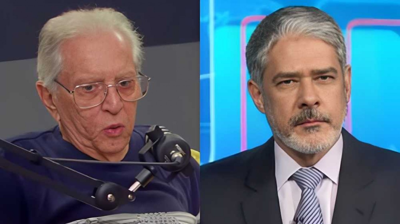 Carlos Alberto de Nóbrega crítica TV Globo e cita Willian Bonner Lorena Bueri