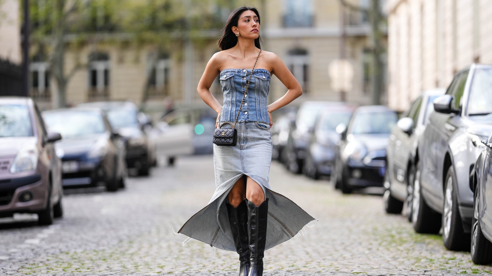Maxi saia jeans: versatilidade e estilo para arrasar em qualquer ocasião Lorena Bueri
