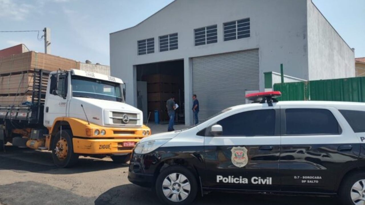 Suspeitos de desvio de carga são presos em Salto-SP Lorena Bueri