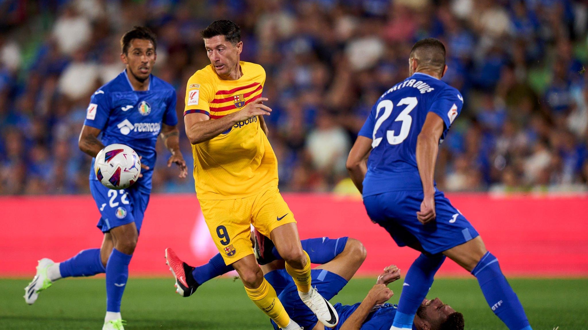 Barcelona fica no empate com o Getafe na estreia do Campeonato Espanhol Lorena Bueri