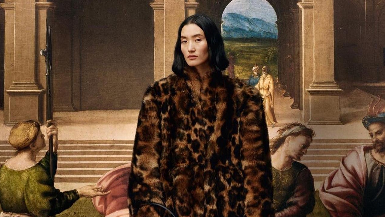 Ferragamo insere sua moda de luxo em pinturas icônicas da Renascença em nova campanha Lorena Bueri