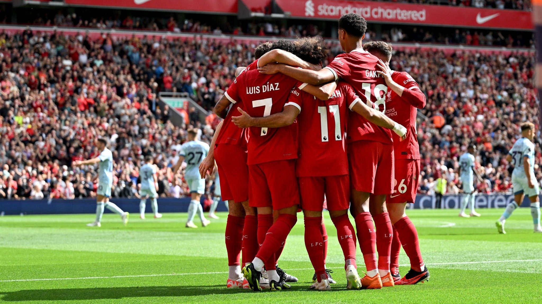Liverpool vence Bournemouth de virada pela Premier League Lorena Bueri