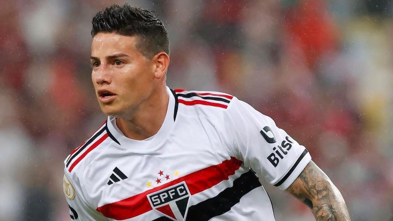 James Rodríguez será titular no São Paulo pela primeira vez contra o Botafogo Lorena Bueri