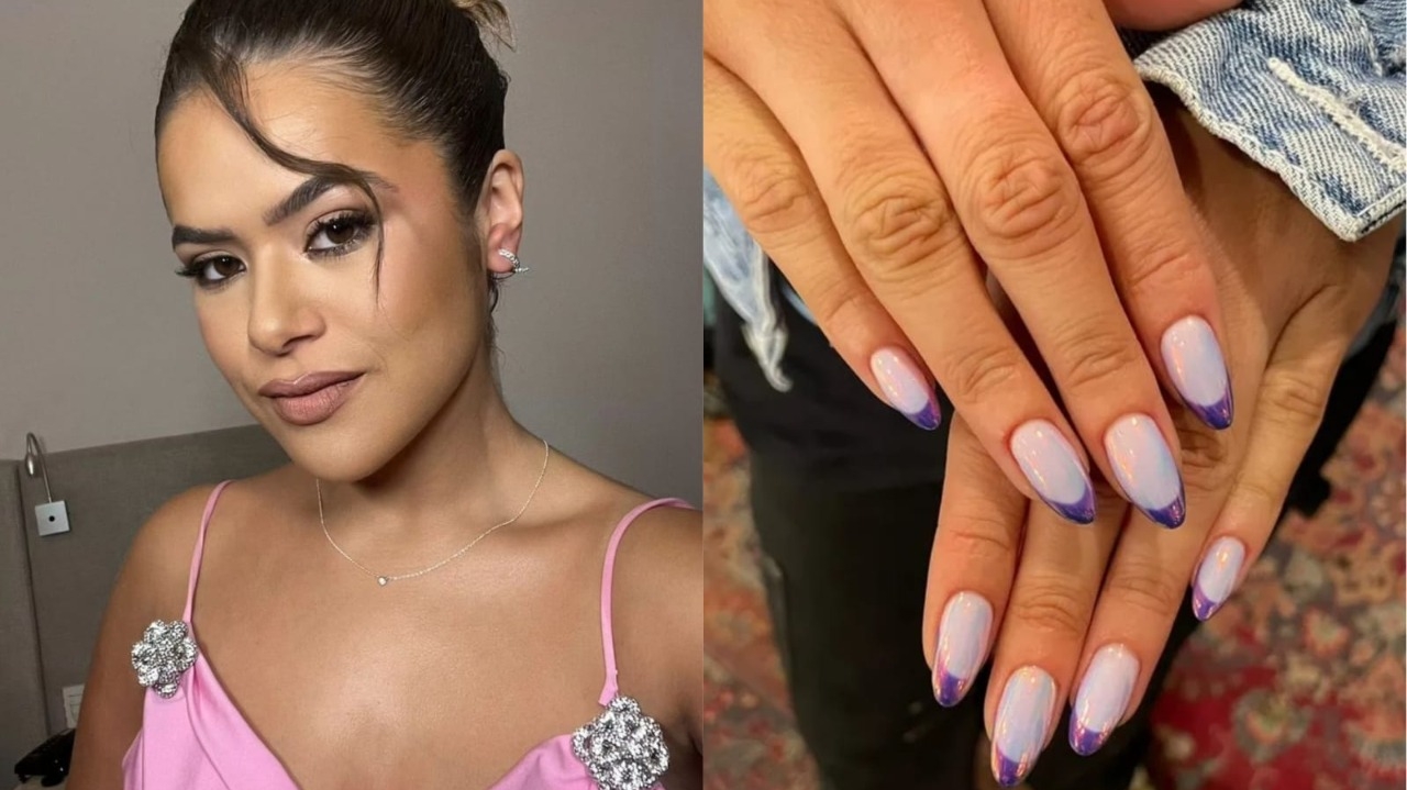 Lilac moon nails: conheça nova estética de unhas adotada por Maisa Lorena Bueri