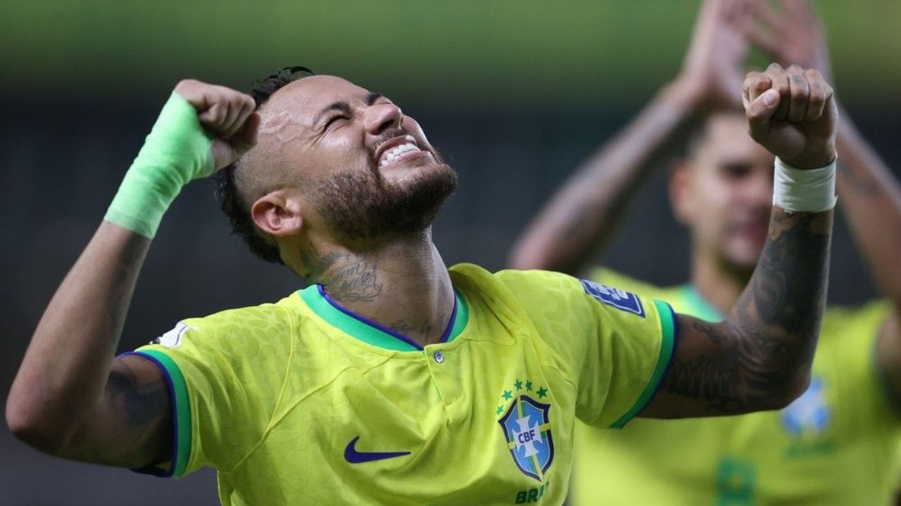 Neymar marca duas vezes e se torna o maior artilheiro da seleção brasileira Lorena Bueri