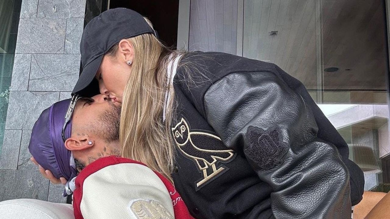 Maluma posta sequência de fotos e vídeo beijando loira: 'pêssego inédito” Lorena Bueri