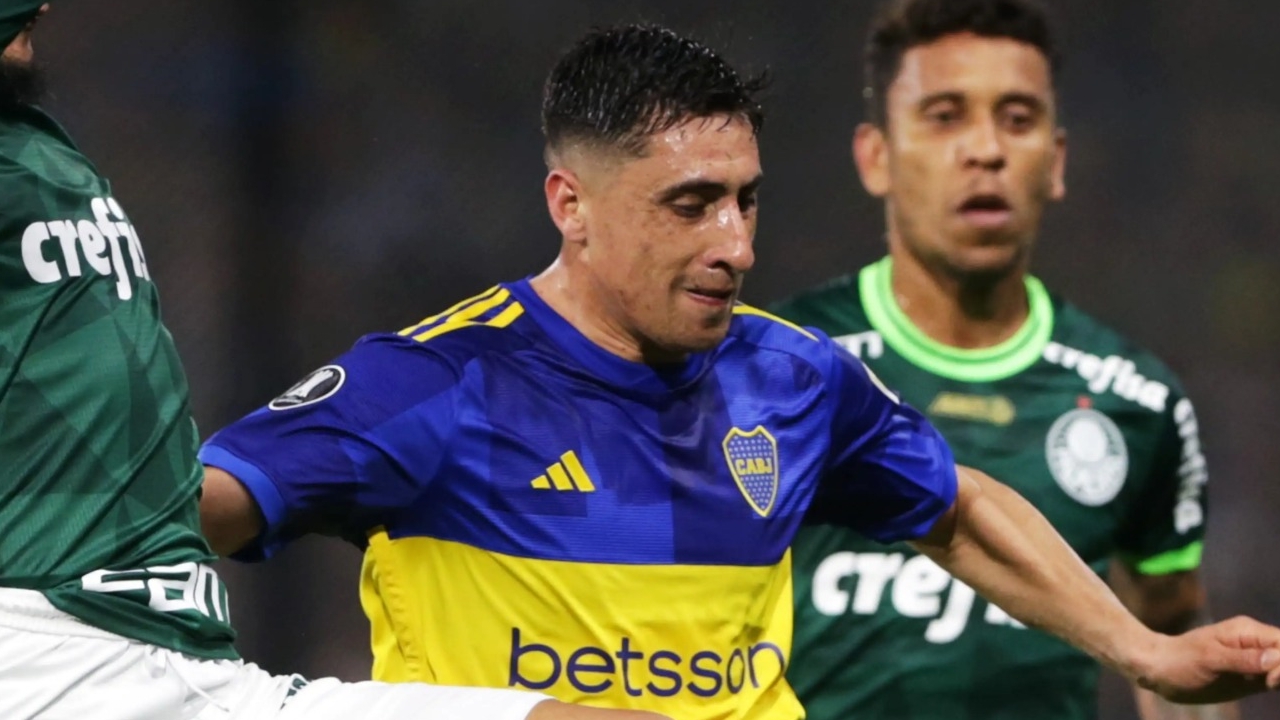 Merentiel, emprestado pelo Palmeiras, foi decisivo para a classificação do Boca Juniors Lorena Bueri