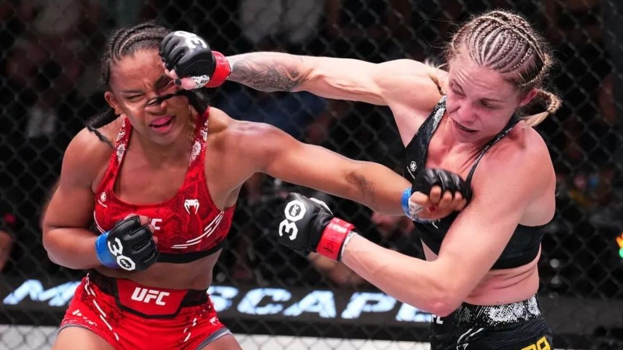 Tainara Lisboa comemora invencibilidade no UFC e menciona desafios na última luta  Lorena Bueri