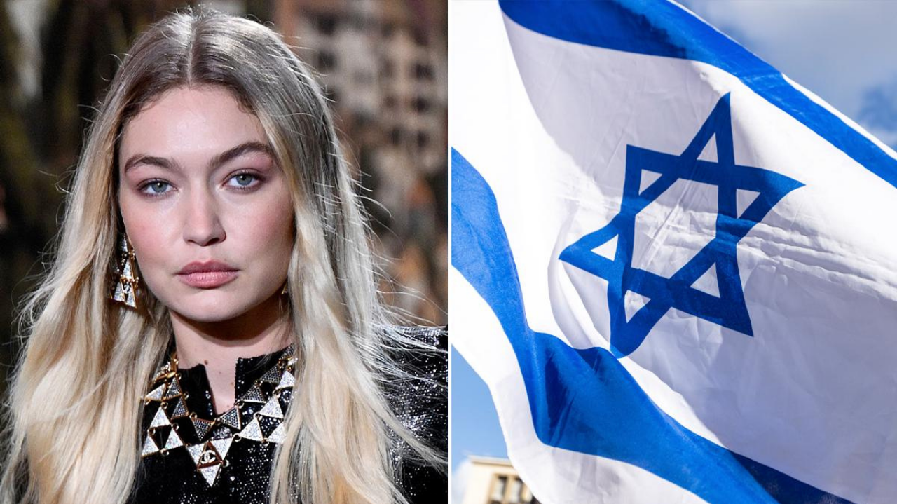 Conta de Israel responde Gigi Hadid após a modelo prestar apoio ao povo palestino Lorena Bueri
