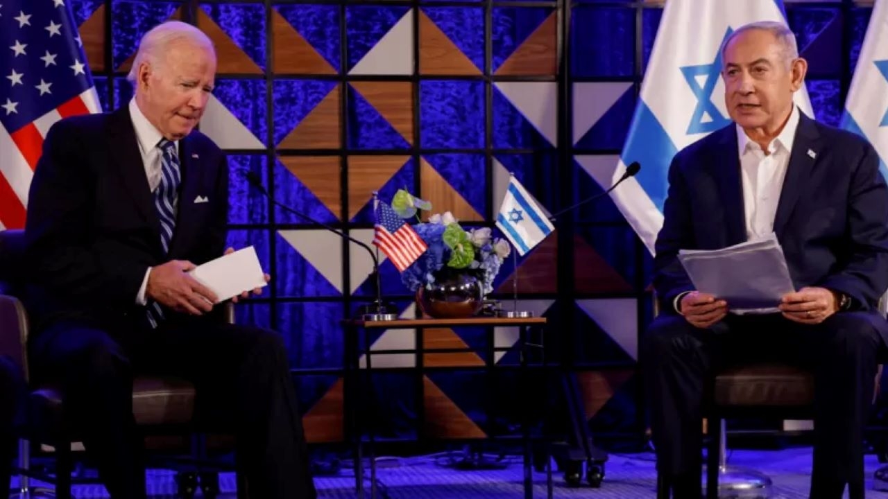 Biden desembarca em Israel para encontro com Netanyahu Lorena Bueri