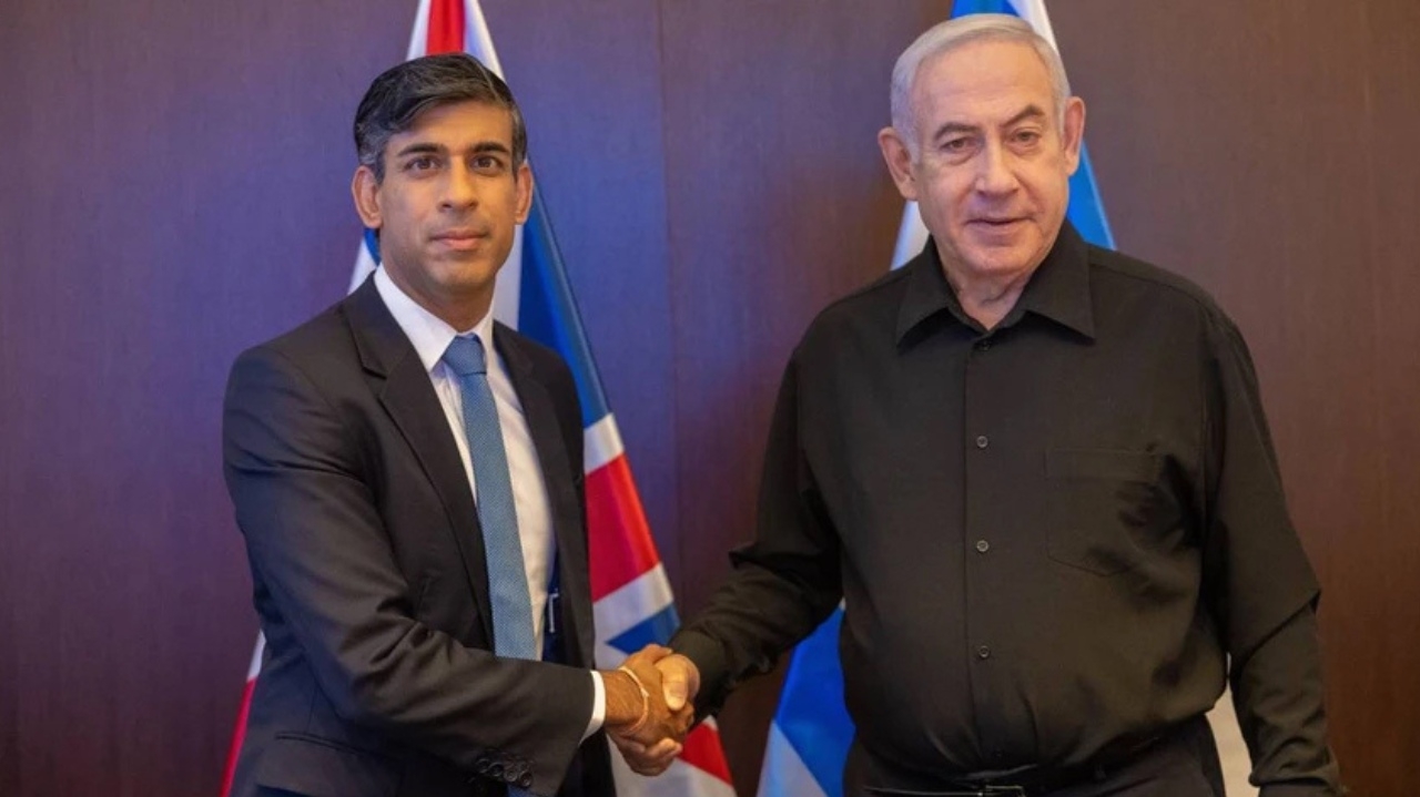 Premiê britânico Rishi Sunak tem encontro com Netanyahu em Israel para reforçar apoio na guerra Lorena Bueri