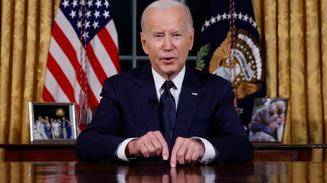 Biden aborda guerras e compara Putin ao Hamas em seu pronunciamento  Lorena Bueri