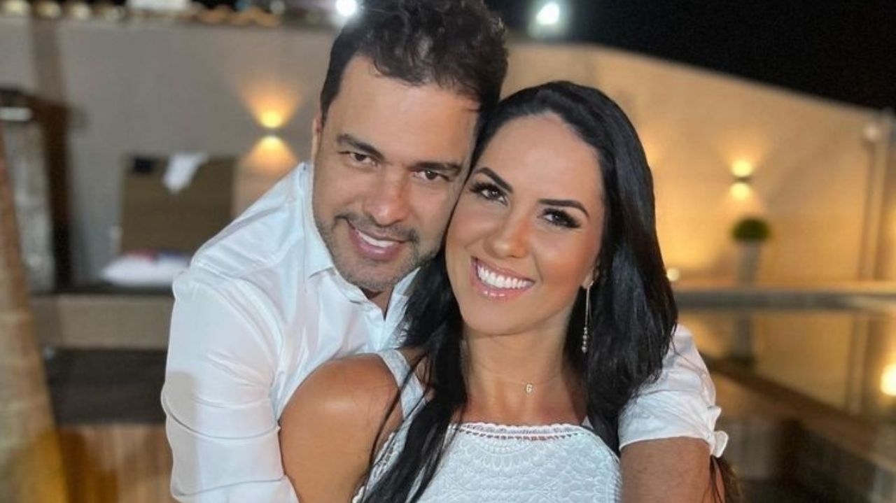 Graciela Lacerda, mulher de Zezé Di Camargo, comenta sobre cerimônia de casamento Lorena Bueri