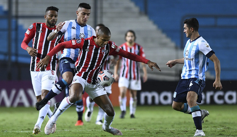 São Paulo recebe o Racing pelas oitavas de final da Libertadores