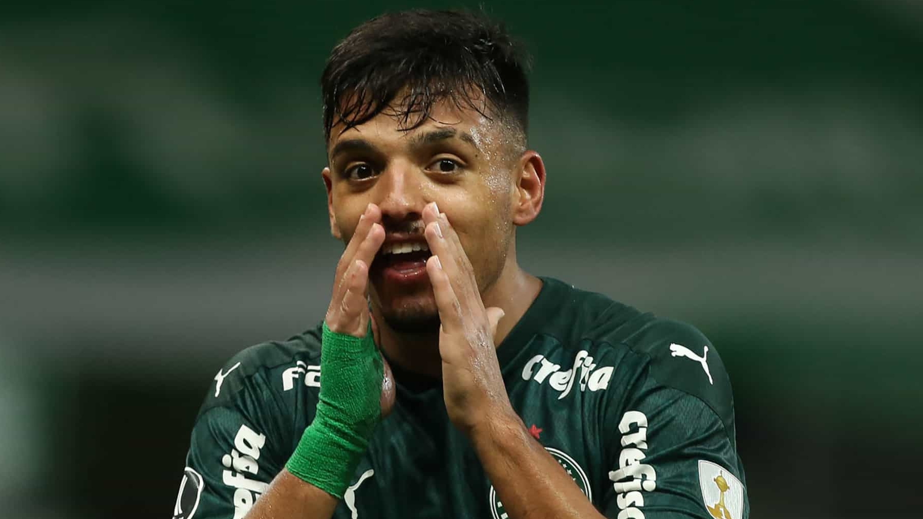Gabriel Menino passa por cirurgia e parabeniza o Palmeiras pela vitória  Lorena Bueri