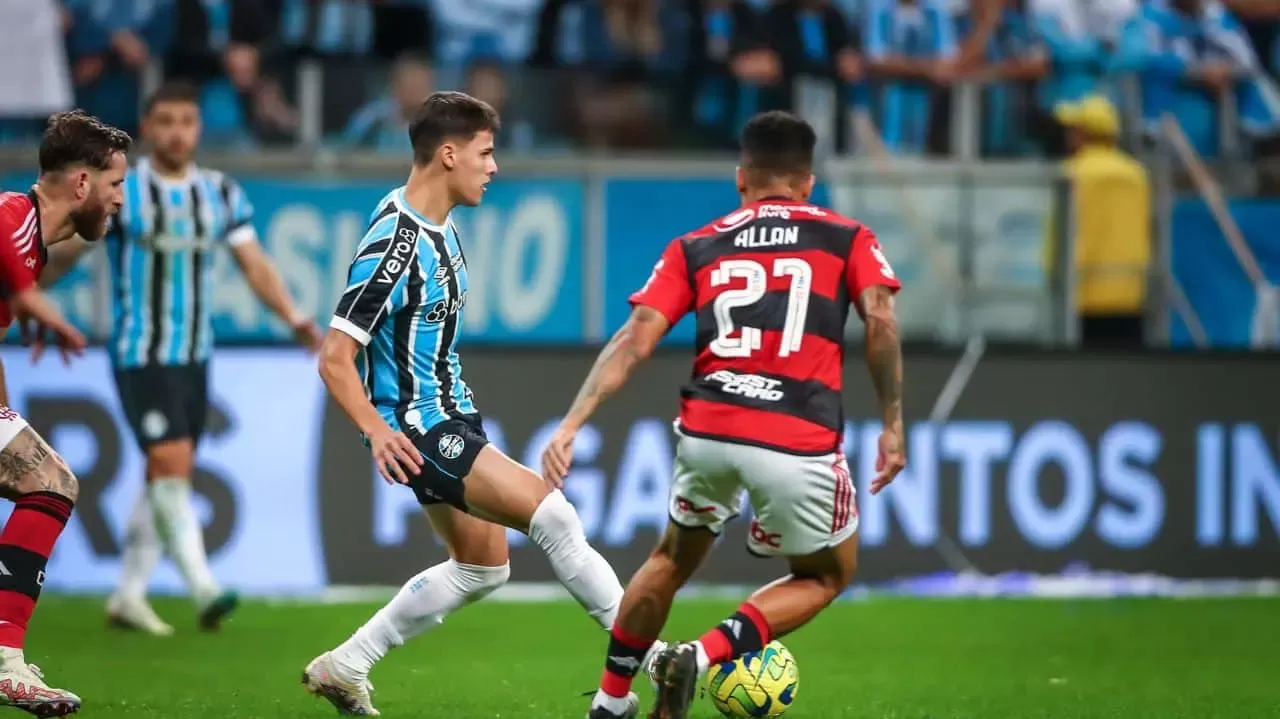 Com Cebolinha, veja escalação do Flamengo contra o Grêmio