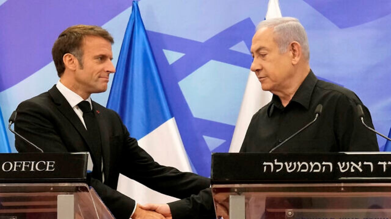 Macron propõe incluir Hamas em coalização internacional que combate o Estado Islâmico Lorena Bueri