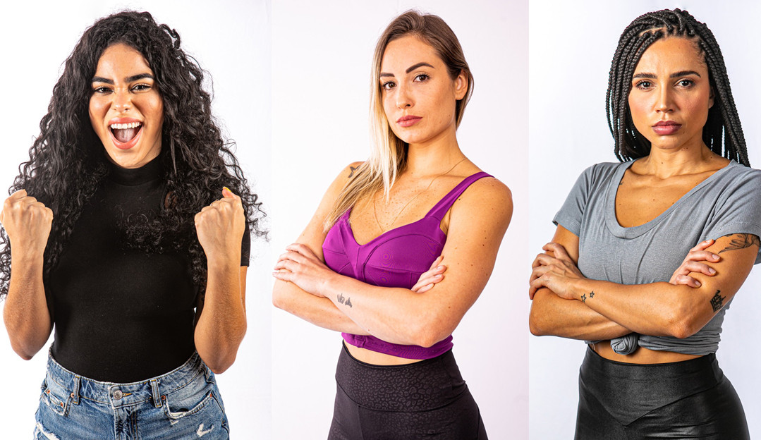 Elana, Jéssica e Paula explicam o porquê merecem vencer o 'No Limite' Lorena Bueri
