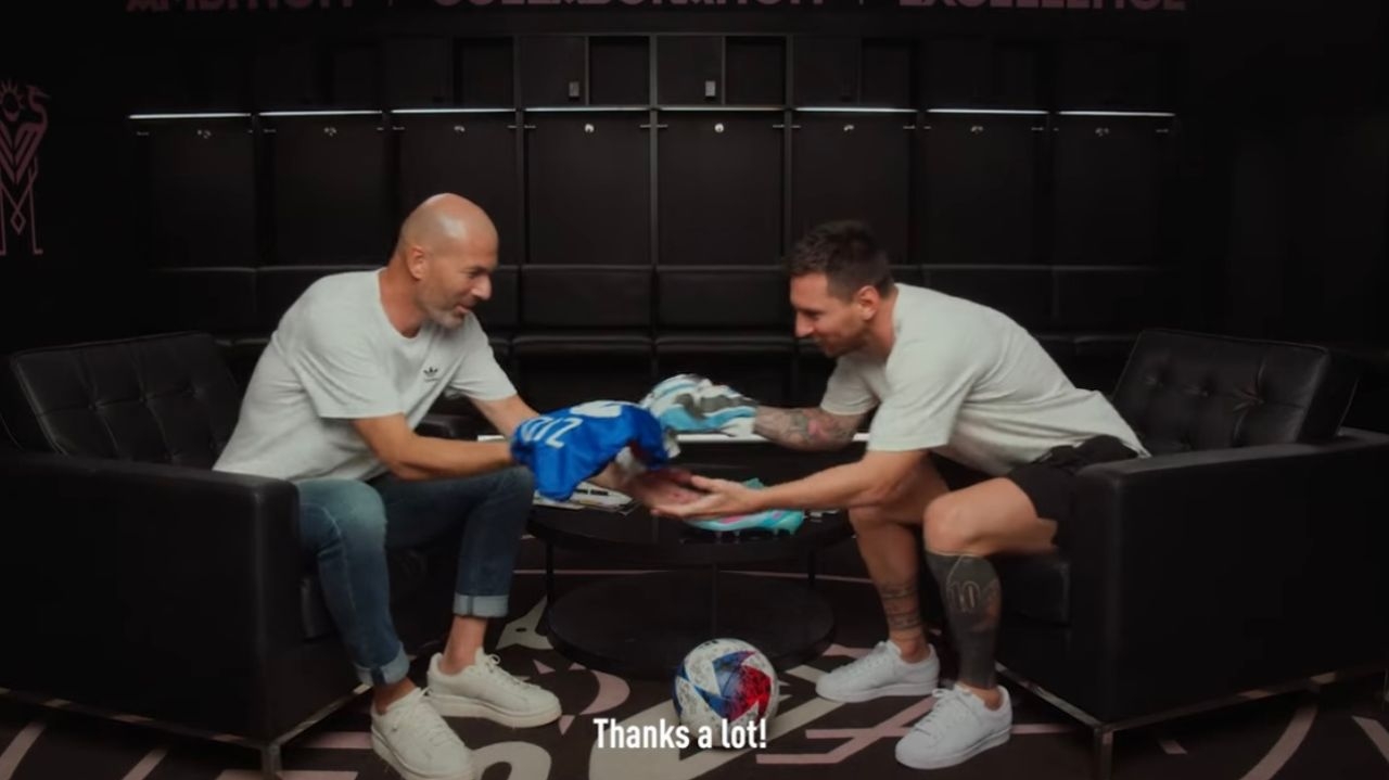 Messi e Zidane se encontram e falam sobre a falta de “camisas 10 clássicos” no futebol atual Lorena Bueri