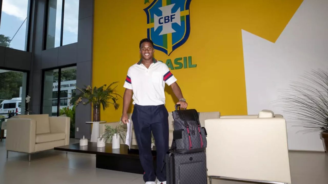 Endrick entra para a lista de mais jovens a serem convocados para a seleção brasileira Lorena Bueri