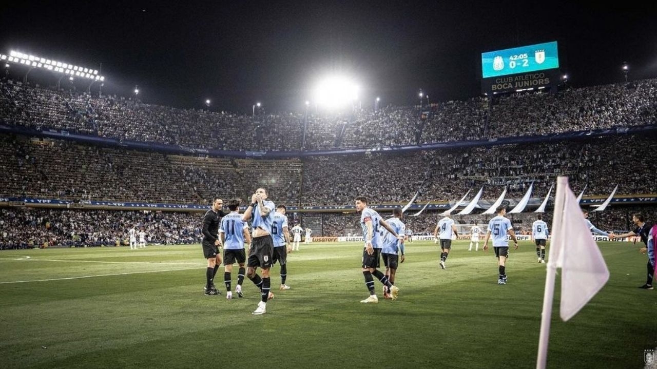 Estádio do Boca é interditado por excesso de público após jogo entre Argentina e Uruguai Lorena Bueri