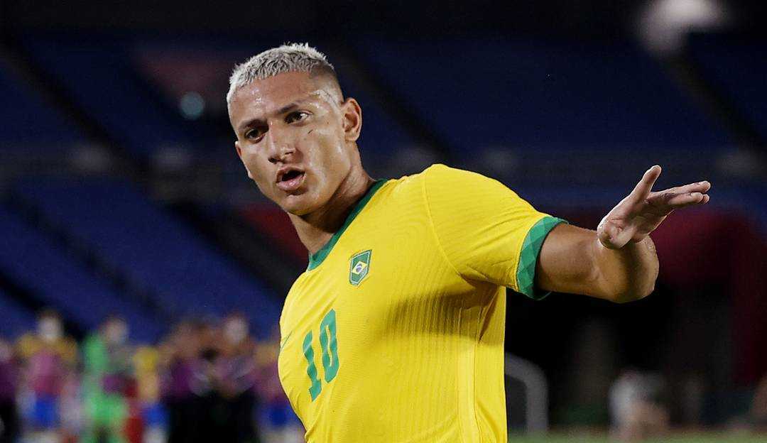'Richarlison' se torna destaque no primeiro jogo do Brasil nas Olimpíadas