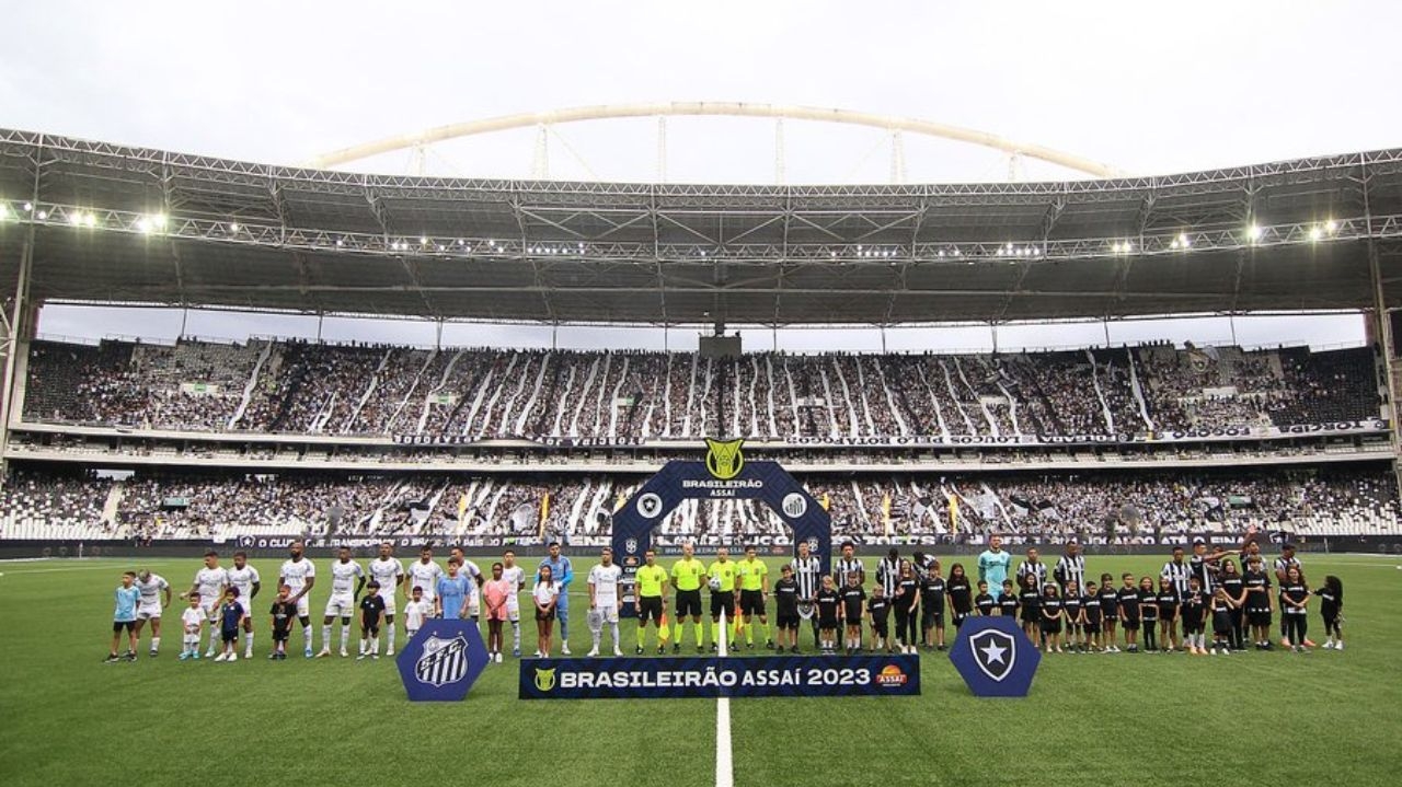 Botafogo empata com o Santos e deixa a liderança escapar Lorena Bueri