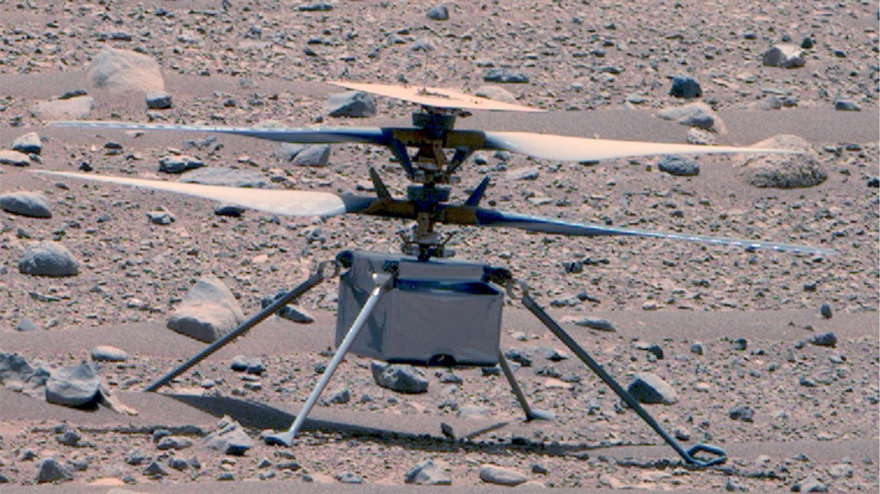 NASA apresenta helicóptero aprimorado para voo em Marte Lorena Bueri