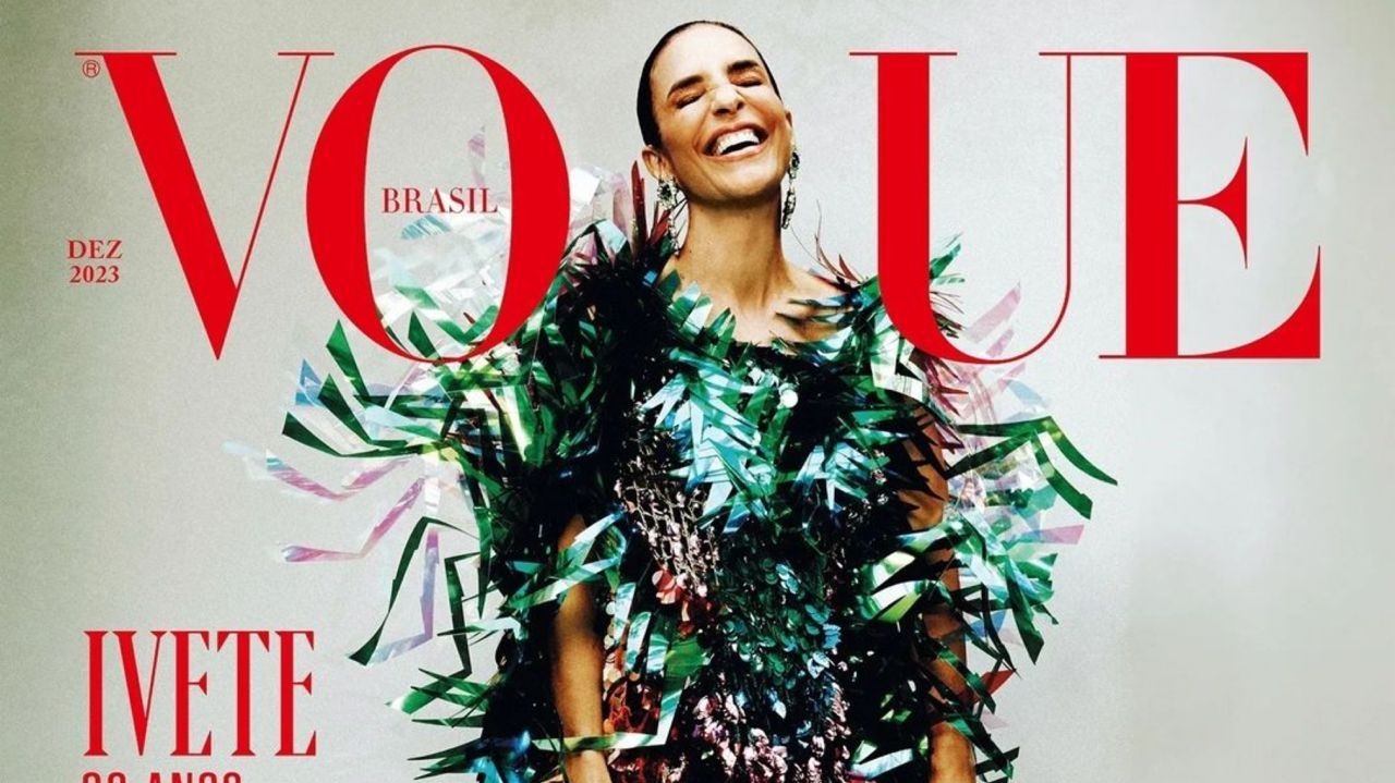 Ivete Sangalo estrela capa da Vogue Brasil  Lorena Bueri