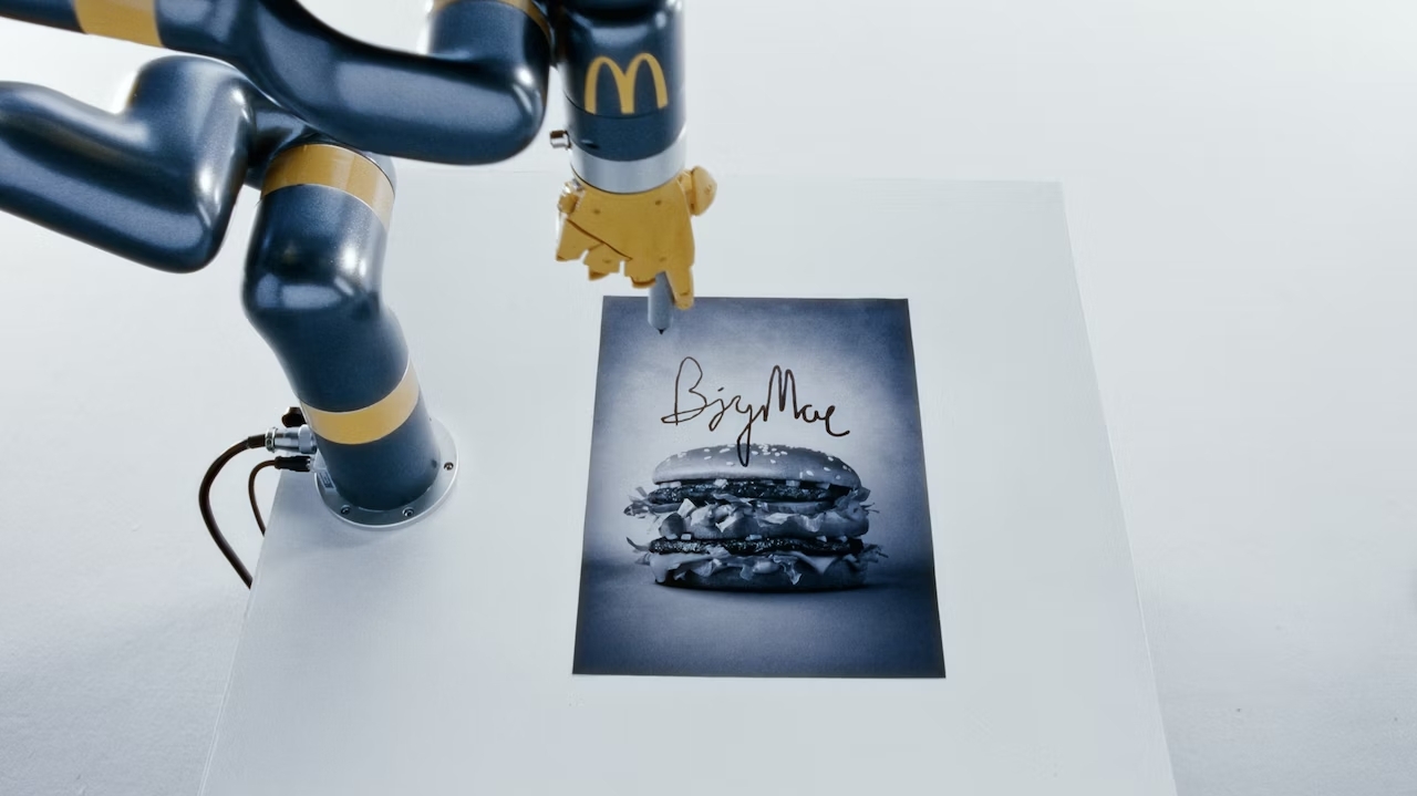 Assinatura oficial do Big Mac utiliza IA para compilar assinaturas de 256 mil participantes Lorena Bueri
