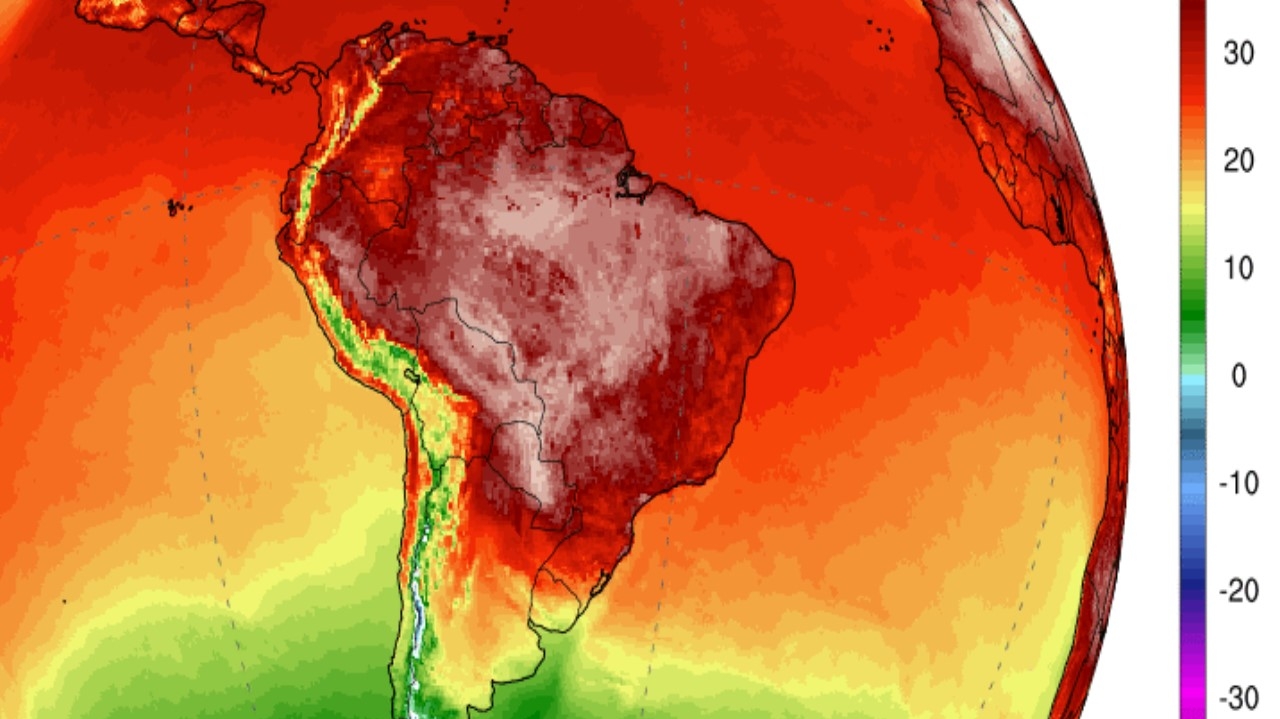 Brasil enfrenta novas ondas de calor e pode atingir máxima de 43ºC Lorena Bueri