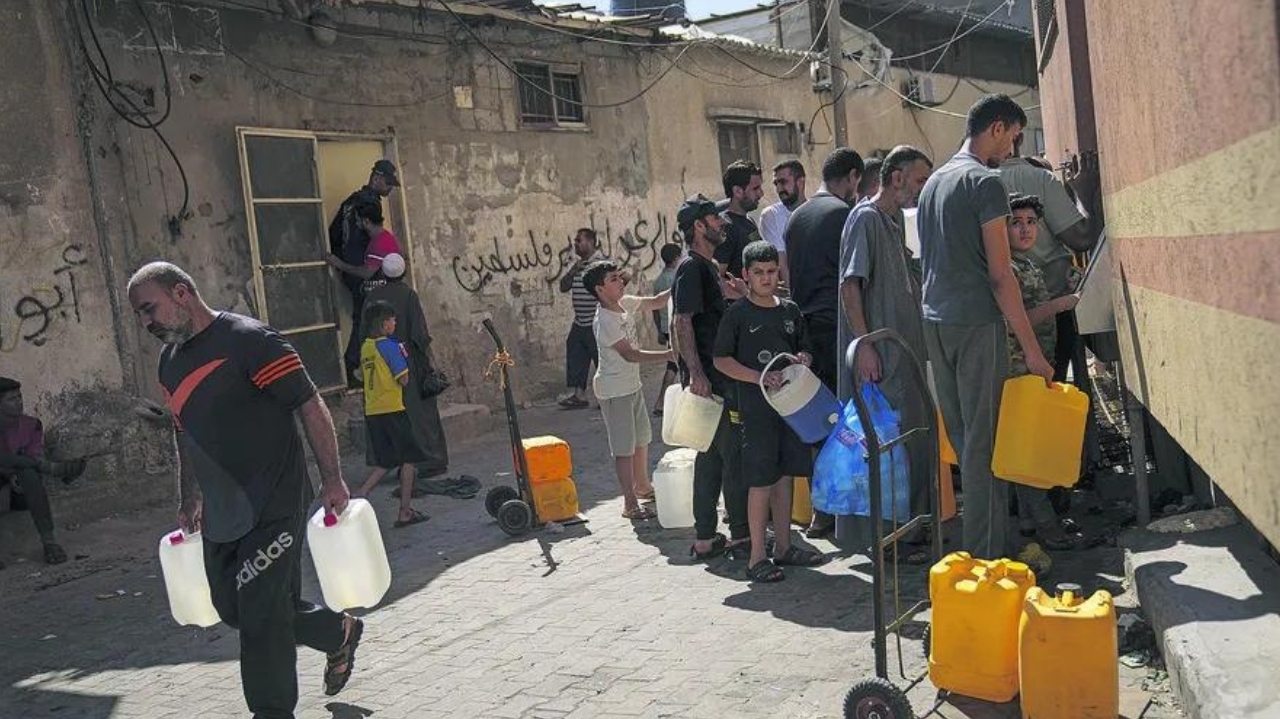 Brasil doa 150 purificadores de água para a Faixa de Gaza  Lorena Bueri