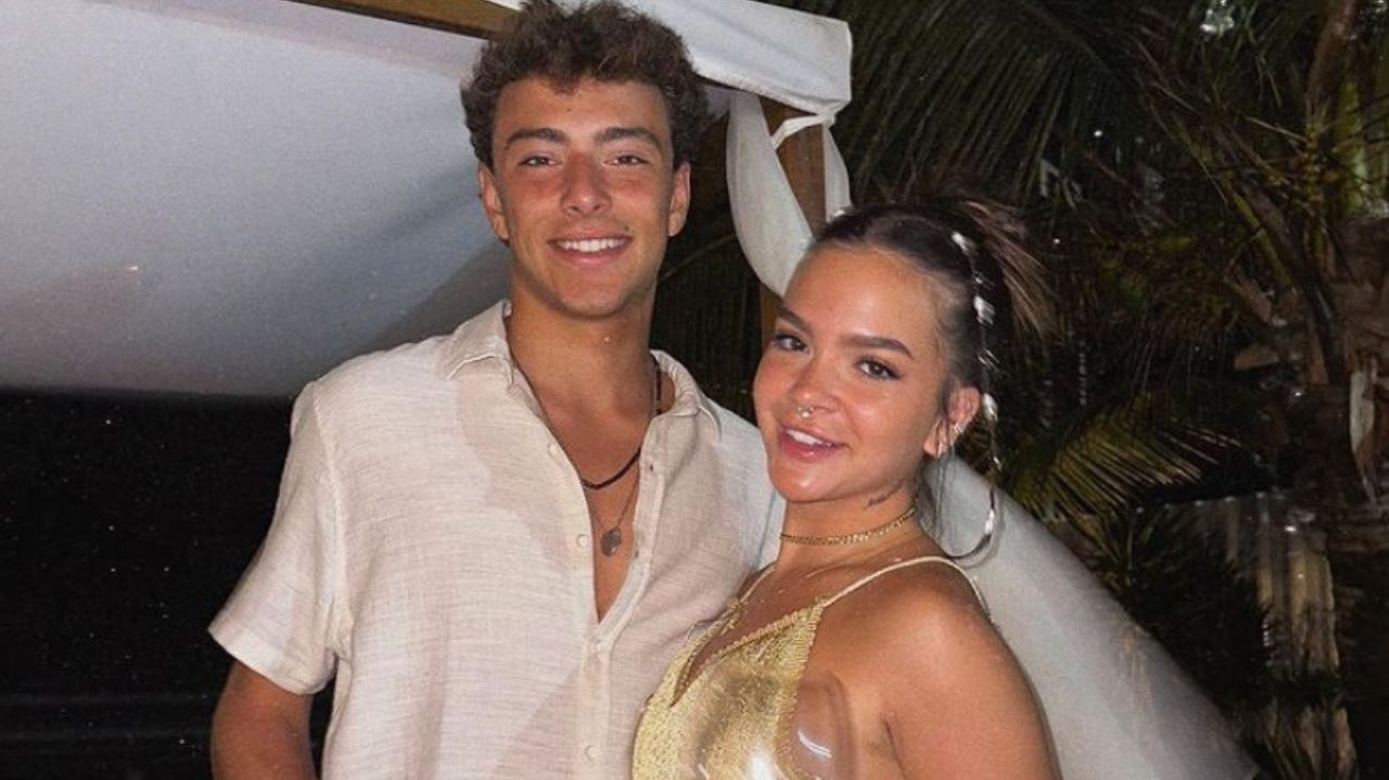 Mel Maia publica imagem junto de novo namorado português Lorena Bueri