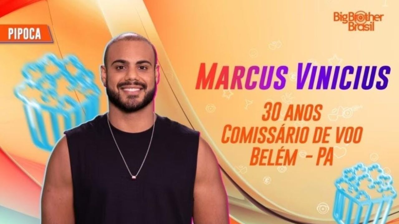 BBB24: Marcus Vinícius é o mais novo integrante do grupo Pipoca  Lorena Bueri