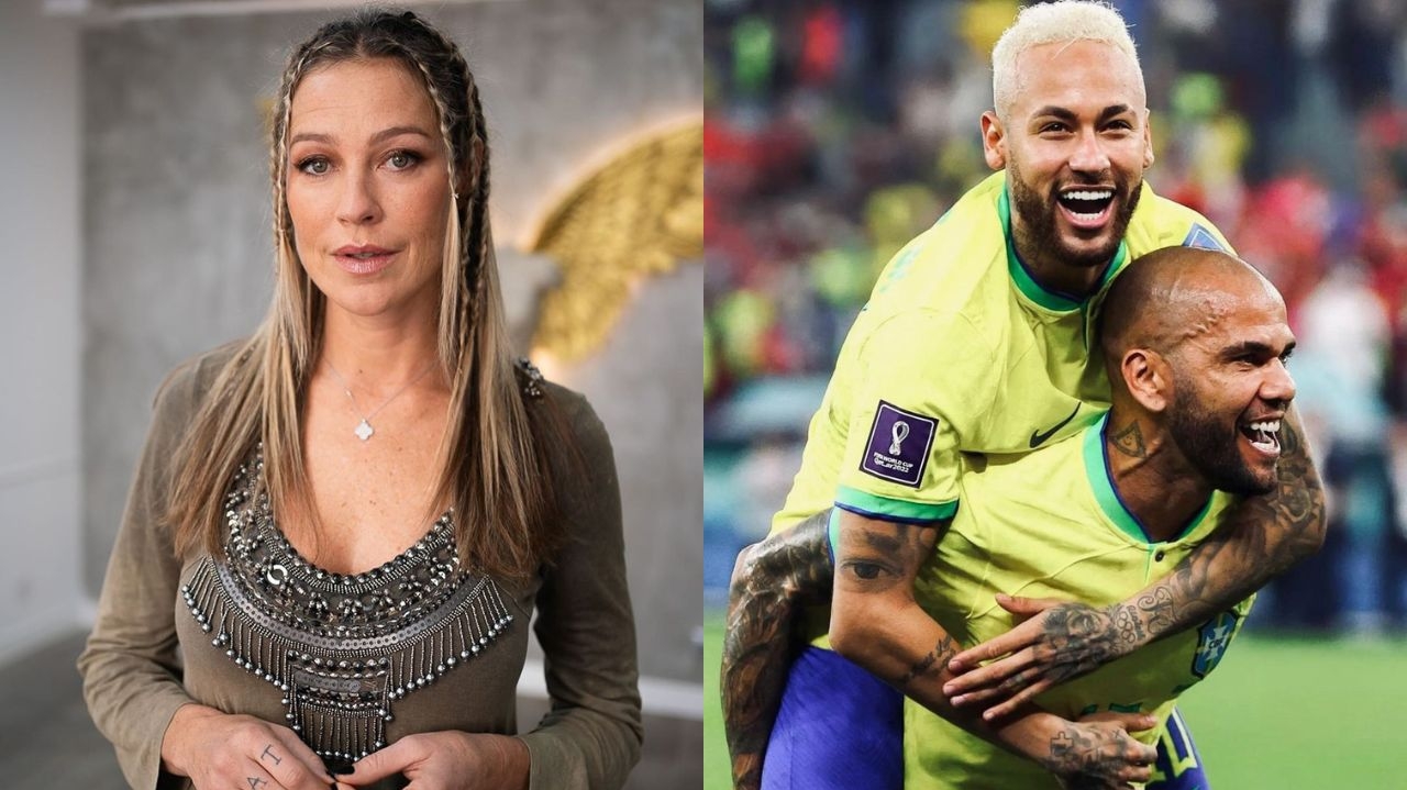 Luana Piovani critica pai de Neymar por ajudar Daniel Alves Lorena Bueri