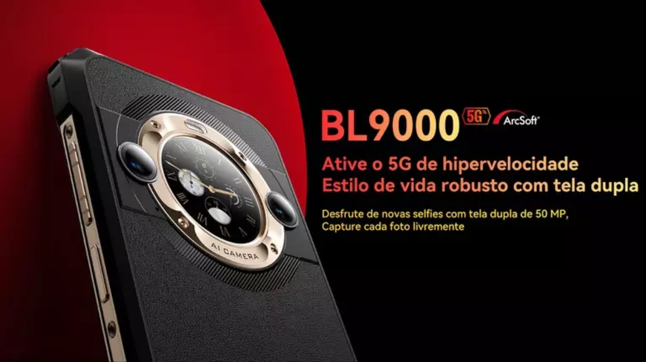 Blackview lança Smartphone BL9000 com tecnologia avançada e resistência superior Lorena Bueri