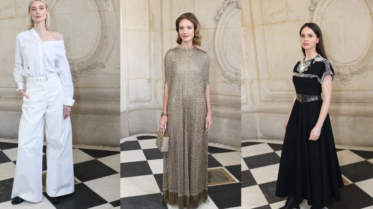 Celebridades que chamaram atenção na estreia da semana de moda de Alta Costura em Paris  Lorena Bueri