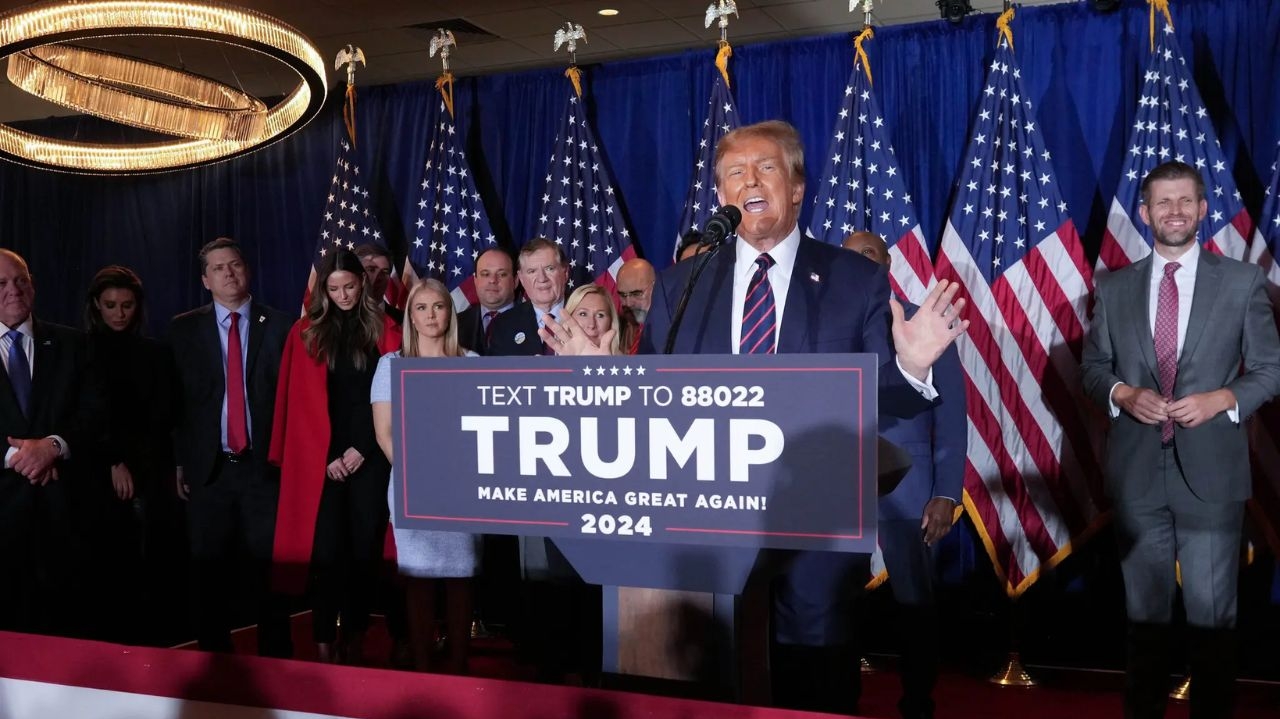 Trump vence primária do Partido Republicano em New Hampshire  Lorena Bueri
