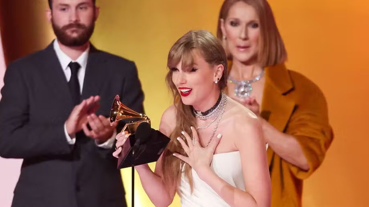 Taylor Swift é criticada após ignorar Celine Dion no Grammy Lorena Bueri